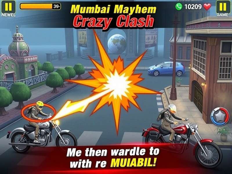 Mumbai Mayhem Crazy Clash Mobile Interface